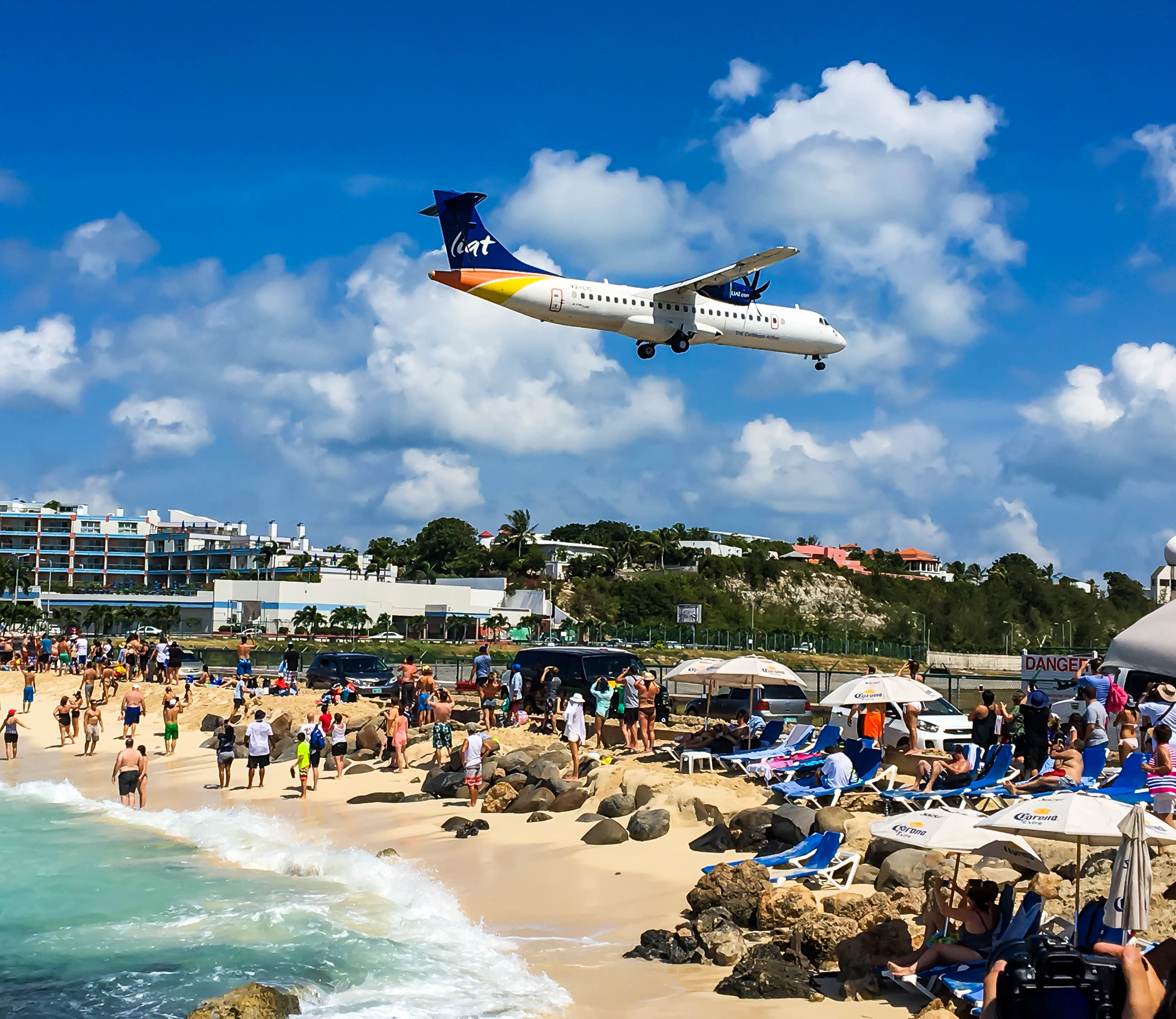 Maho Beach on St Martin