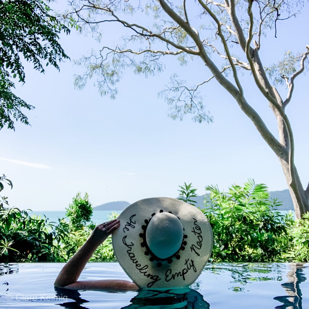 View from my pool at Qualia on Hamilton Island